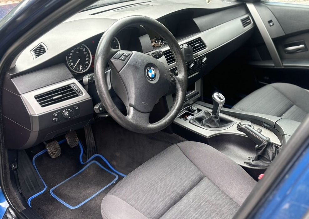 BMW E60-Sedan -2,5 GAZ-klima -hak