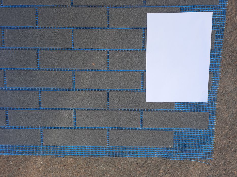 Гнучка цегла на сітці для фасаду, гибкий кирпич