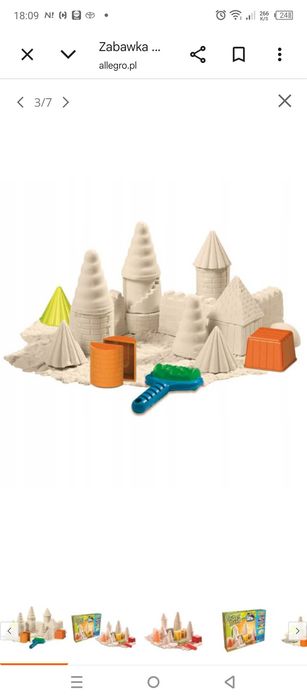 Piasek kinetyczny Super Sand Goliath 1.35 kg