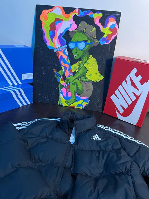 Пуховик "Adidas" Essentials Midweight Down Jacket / Original