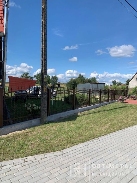 Bramy ogrodzenia wiaty konstrukcje stalowe nowoczesne kute