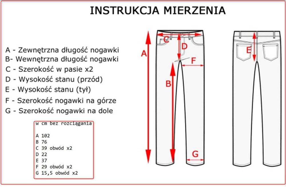 dla chłopaka -  Cropp spodnie jeansowe 28/32