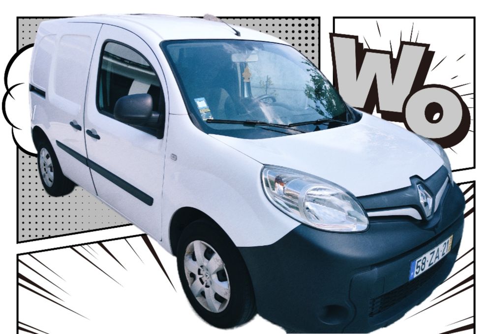 Renault Kangoo 1.5 dCi 90cv- 3 lugares 
3 lugares a frente