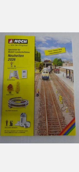 Katalogi FALLER NOCH Brekina  2023 - 2026 rok akcesoria do budowy makiet i dioram NOWE okazja
