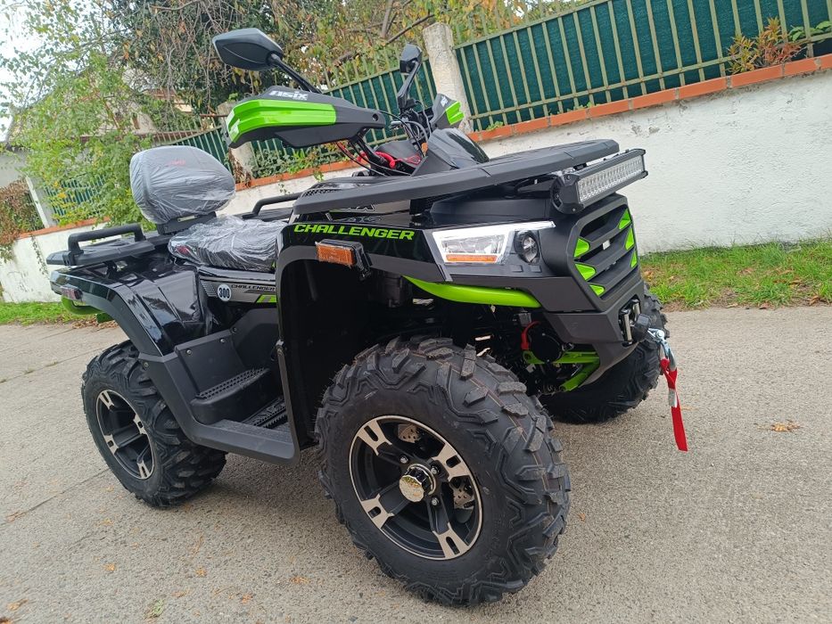 Wielki QUAD ASIX CHALLENGER 300 Homologacja Wyciągarka RatyDOWÓZGRATIS