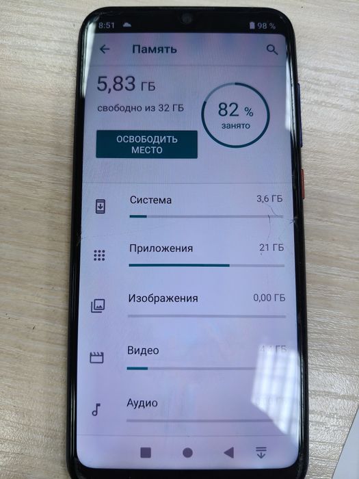Продам Телефон ZTE A7