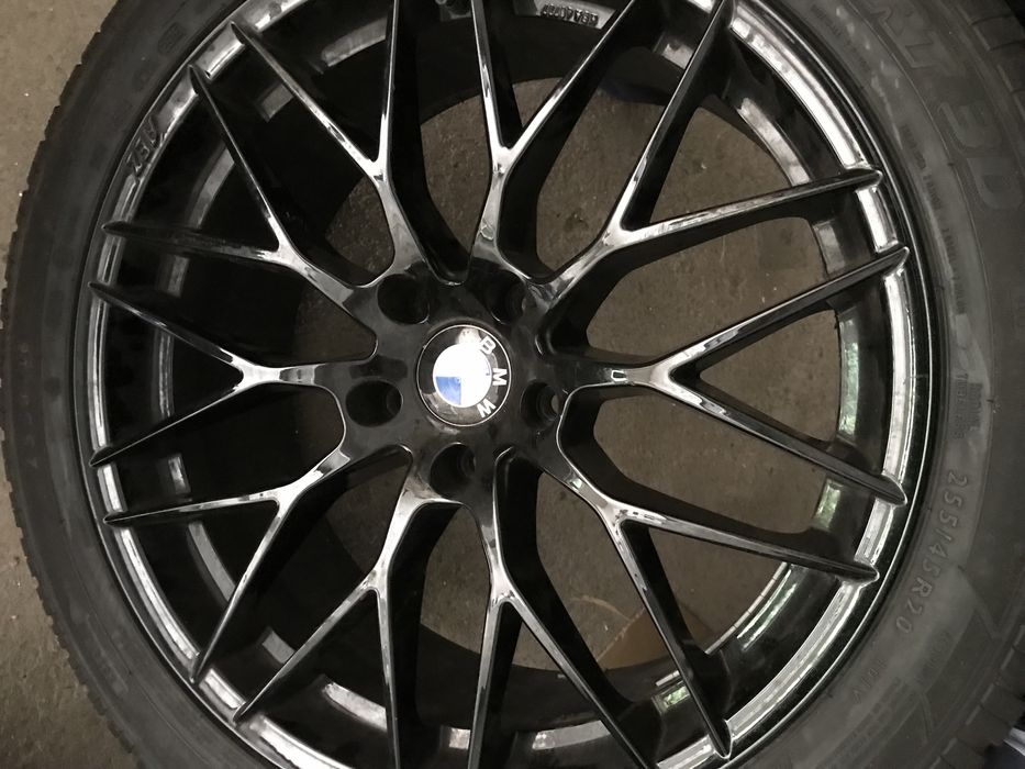 Jantes 20” 5x120 bmw com pneus 255/45