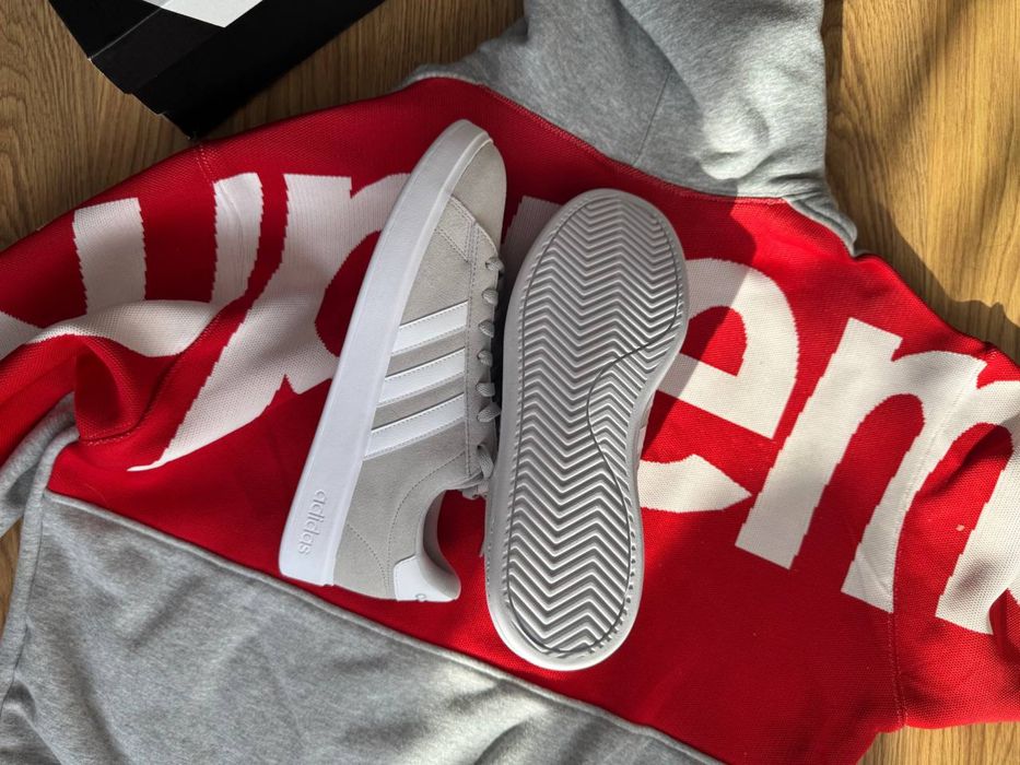 adidas Court Suede Grey Адідас