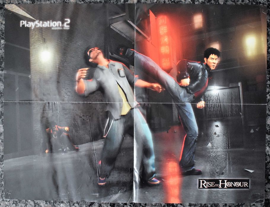 Jet Li: Rise to Honor / True Crime: Streets of LA - Poster PlayStation