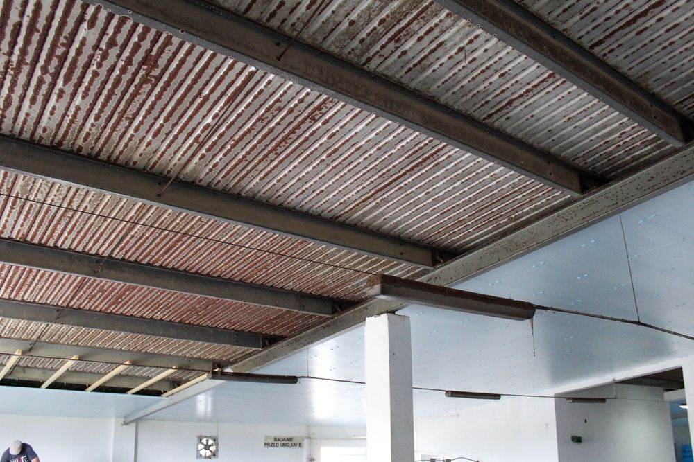 Płyty Styrodur XPS AGRO na Zardzewiałe Płyty Warstwowe Obornickie Rdzę