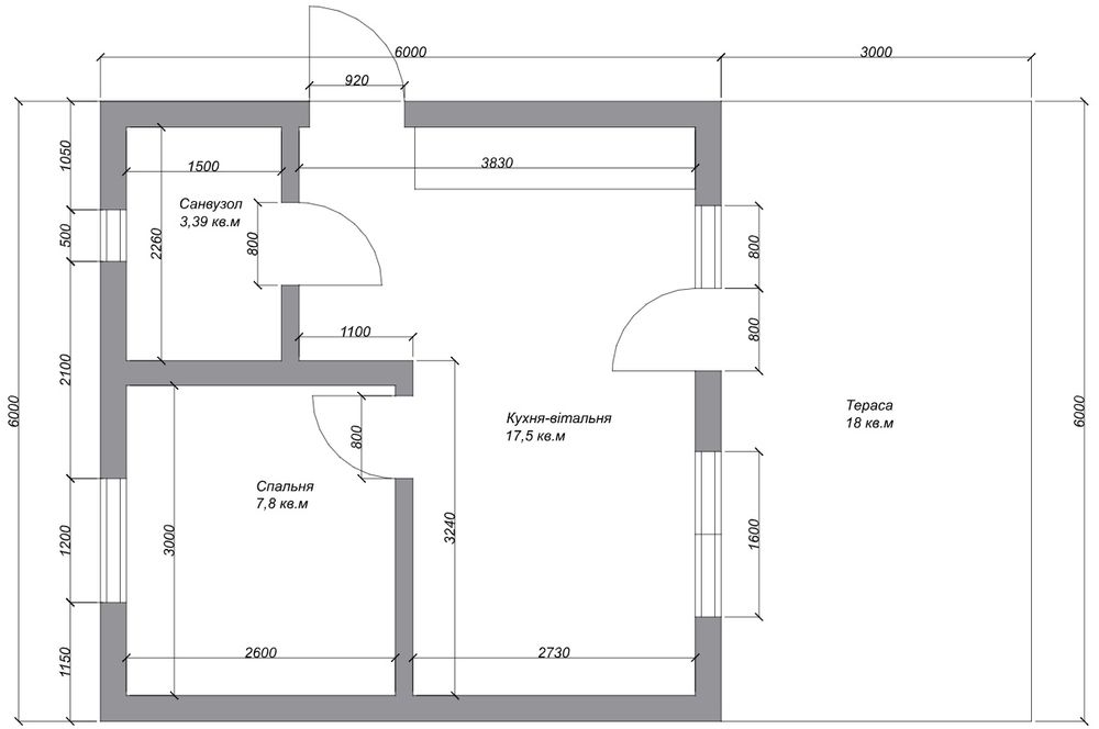 Дачний модульний будинок з ідеальним плануванням