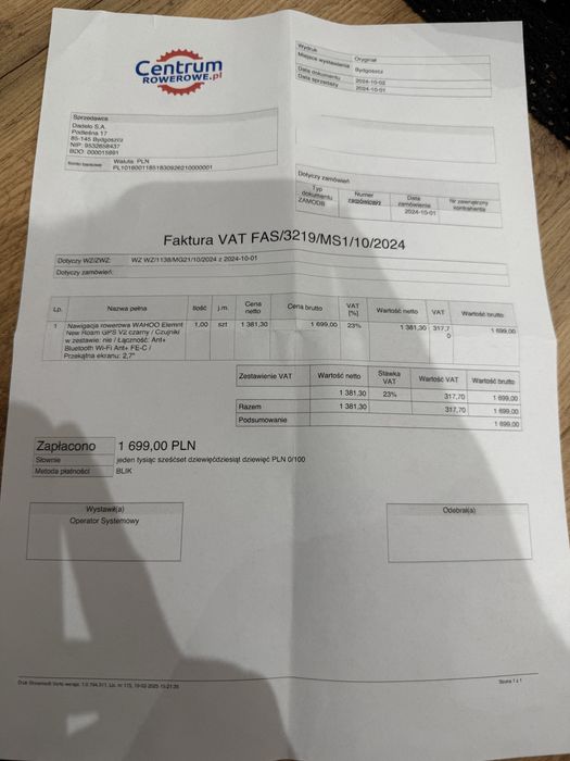 Wahoo Elemnt roam v2