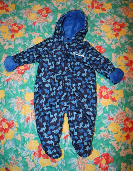 Теплий комбінезон на хлопчика Lupilu Snow Frends