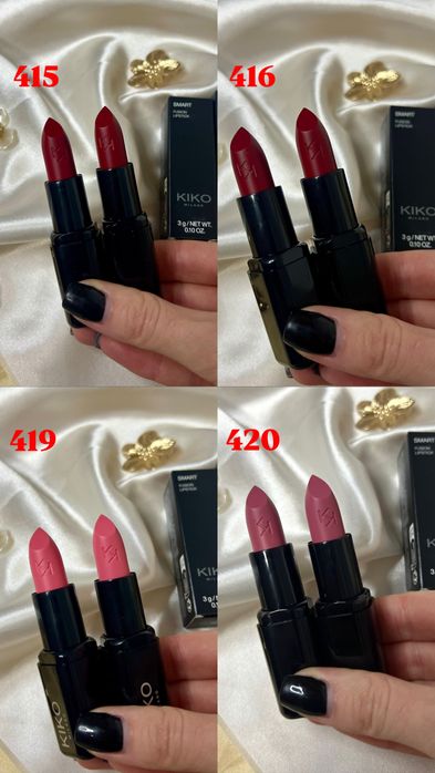 Помада Smart fusion lipstick kiko milano кремова помада кіко мілано