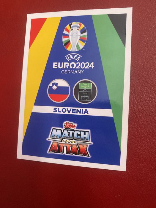 Cartas da coleção match attax euro 2024 “Euro Master”: Sesko, Sabitzez