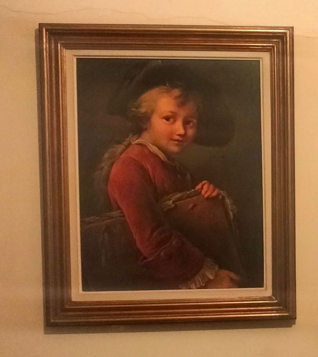 Vendo Quadro Grande com a imagem de um Menino