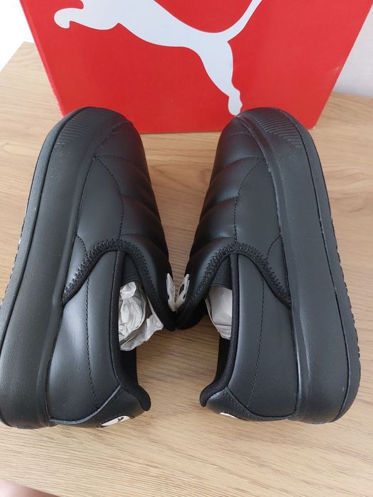 Брендові шкіряні сліпони кросівки Puma демісезон 38 устілка 24,5см