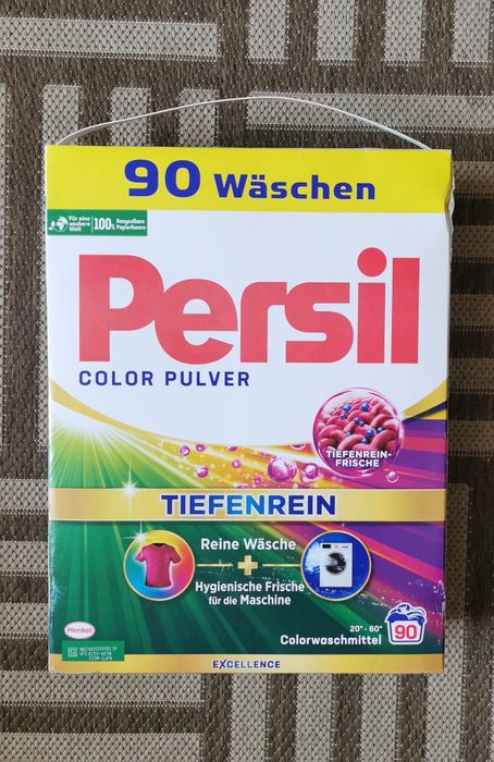 Persil Tiefenrein proszek do prania kolorów 90 prań kolor DE z Niemiec