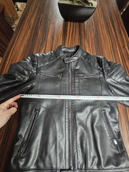 Kurtka skórzana męska biker MNG Mango  jak nowa S