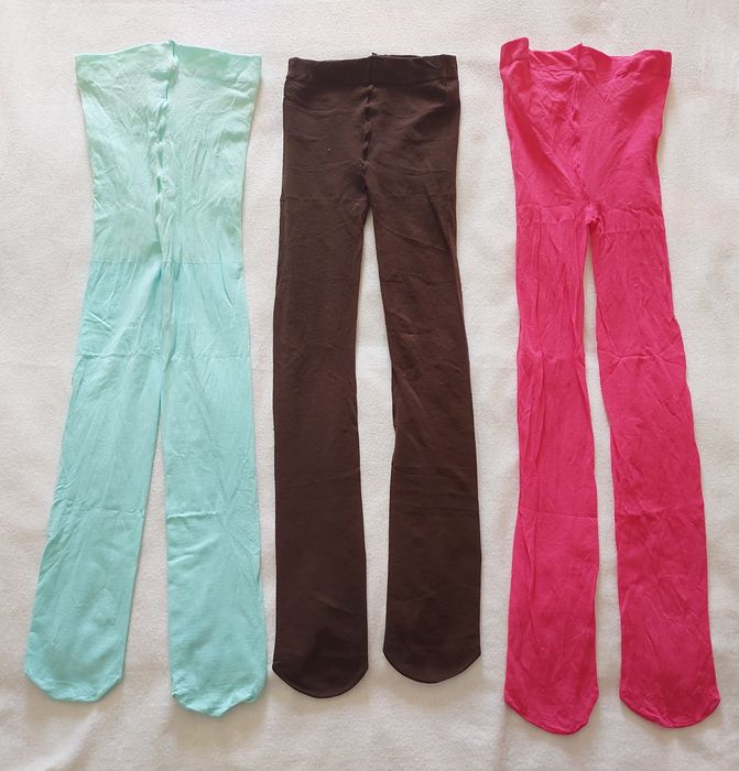 Lote 9 Collants Mousse e Lycra, T 2/4 A