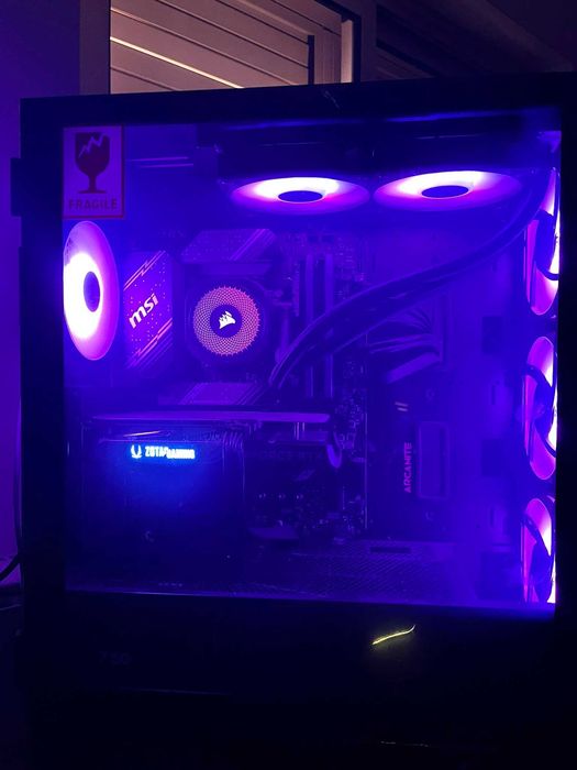 COMPUTADOR/PC GAMING | RTX 4060 Ti | Intel 14400 | 32GB RAM | Como Novo (Menos de 1 ano de uso)