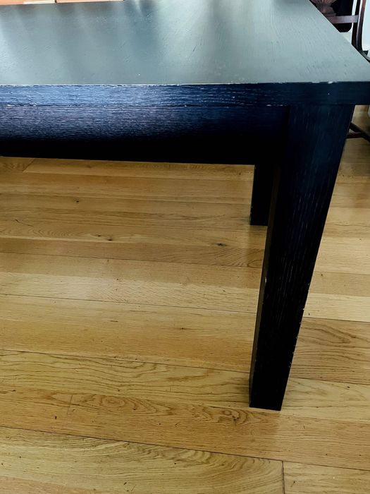 mesa rectangular da Area, extensivel de madeira