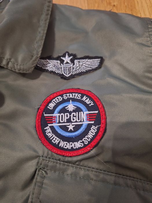Kurtka pilota bomberka US, 110/116cm