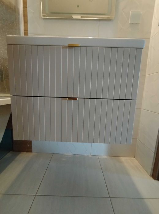 Szafka pod umywalkę Mirano Listrado 60 cm – kaszmir | NOWA