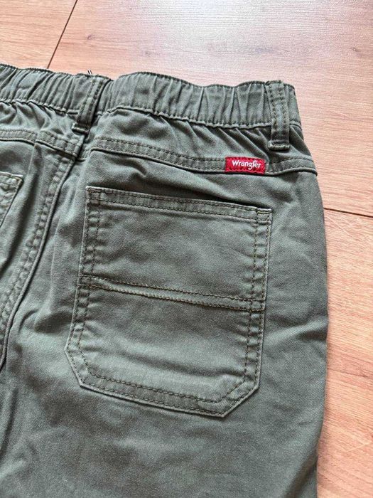 Карго штани wrangler 14 slim для хлопчика, хакі, хороший стан