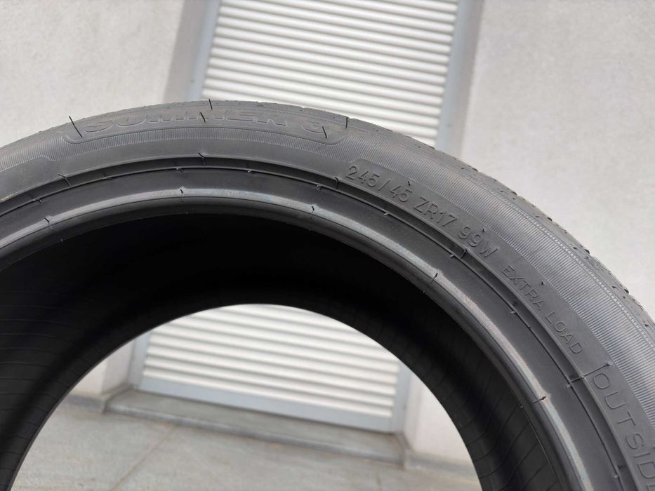 x4 Letnie 245/45R17 Kormoran Summer3 99W XL prod. 2026 rok! B,B,71db