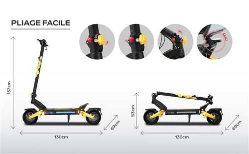 Trotinete Elétrica UrbanGlide 1000GT 2x2 – NOVA