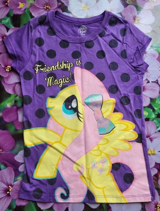 Футболка май літл поні на дівчинку 7-8 років Флаттершай  My little pon