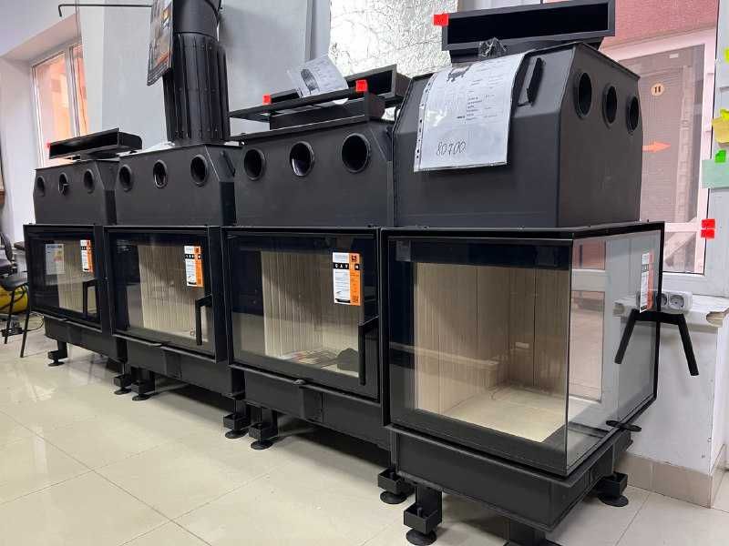 Сталева топка камін SAVEN Камін з гільйотиною купити камін