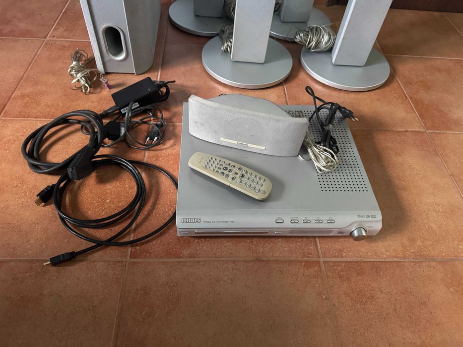 Home Cinema 5.1 Philips HTS3610 – Som Surround 300W