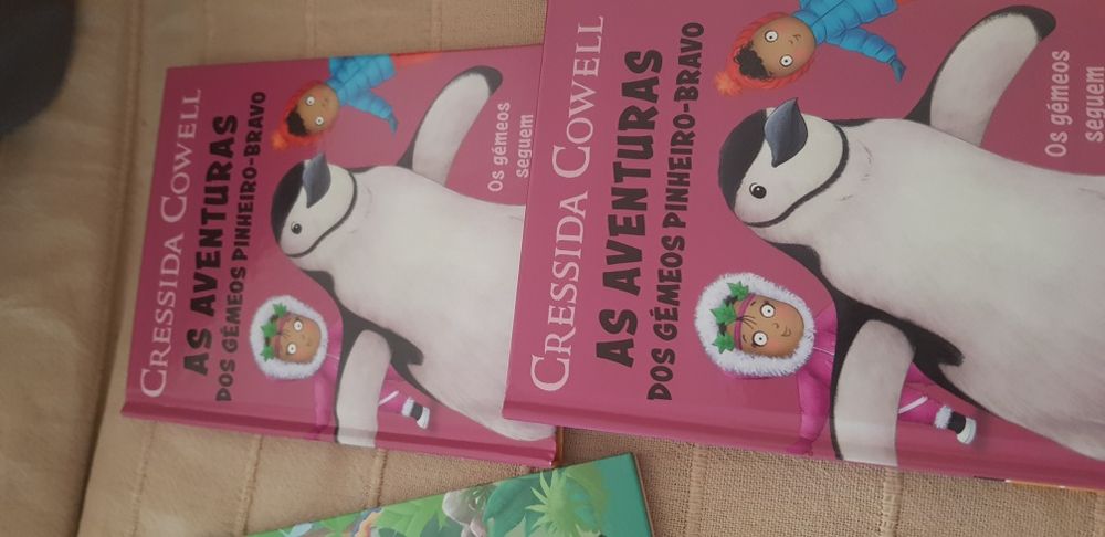 Vendo livros Cressida Cowell, brinde Macdonals, novos, cada 1 euro