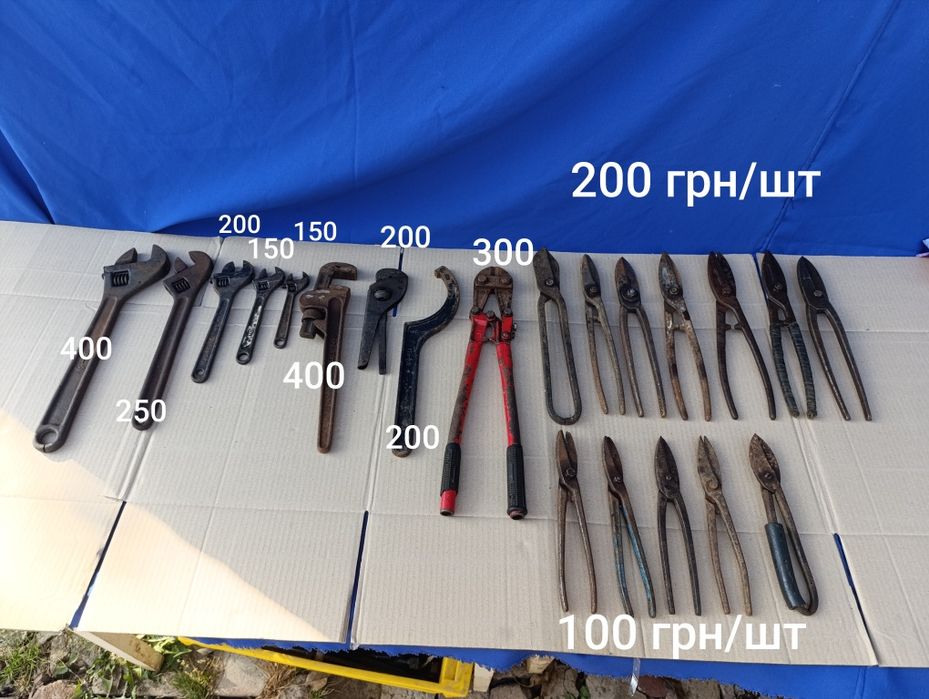 Советский разводной ключ СССР розвідний ножиці ножницы по металу