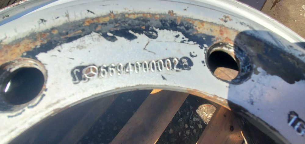 Диски 6 205 R16 Mercedes 609-614, 709-814 REX 6J, ET130 спарка 6694000002