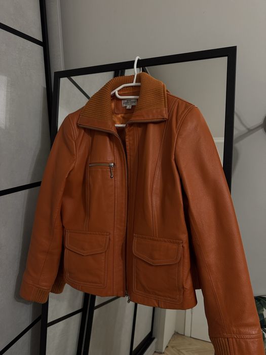 Шкіряна куртка, вживана.