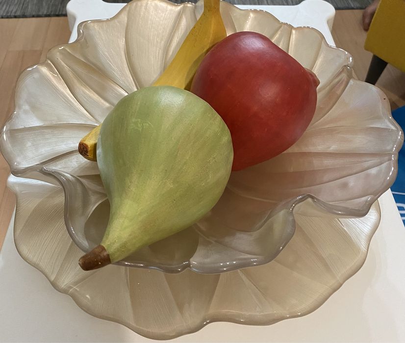 Peça de loiça italiana decorativa de 5 peças como nova