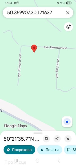 Музичі Київська область ділянка під забудову