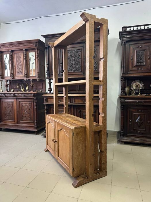 Стелаж тумба сирна шафа етажерка дуб меблі бу 4148