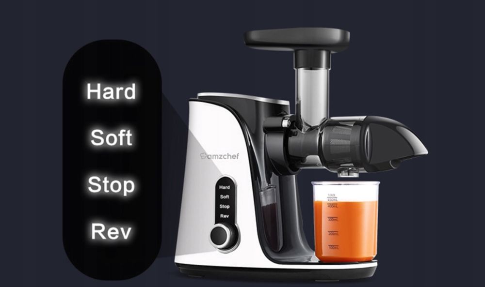 Amzchef Wyciskarka wolnoobrotowa biała