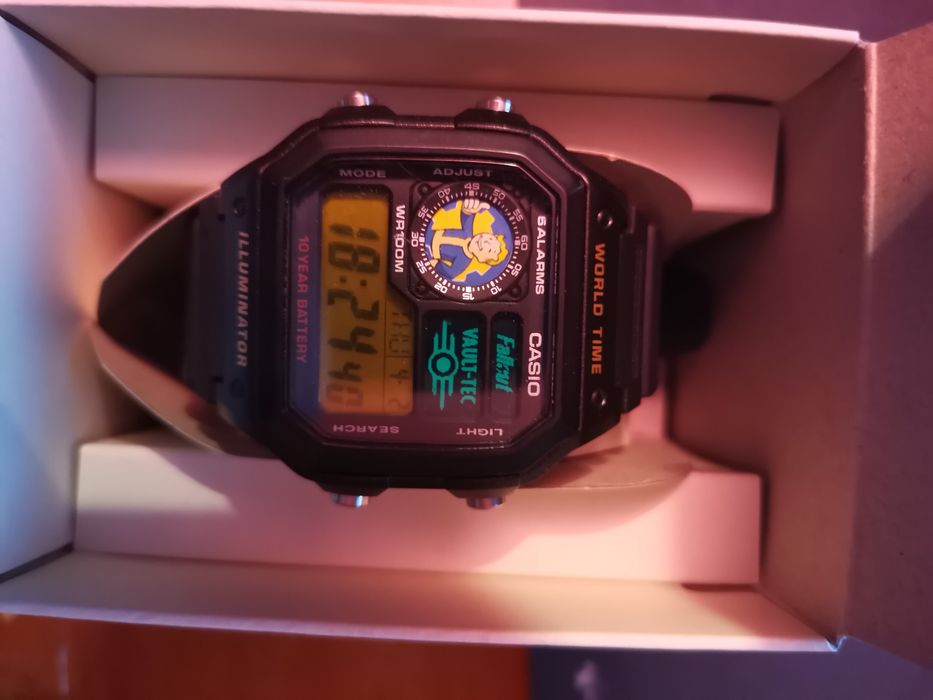 Zegarek casiio ae-1200wh-1avef FALLOUT