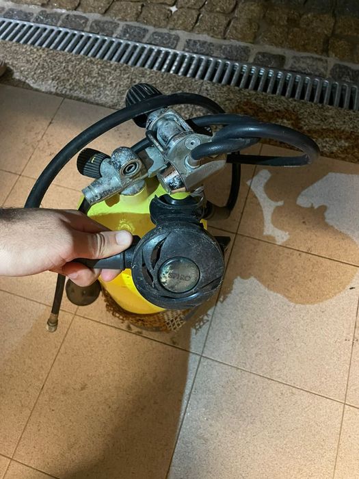 Garrafa de mergulho tecnomar 300 bares 12 litros