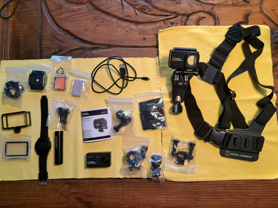 Fnac ActionCam National Geographic Explorer 4 Ultra HD 4K Wi-Fi+ acess