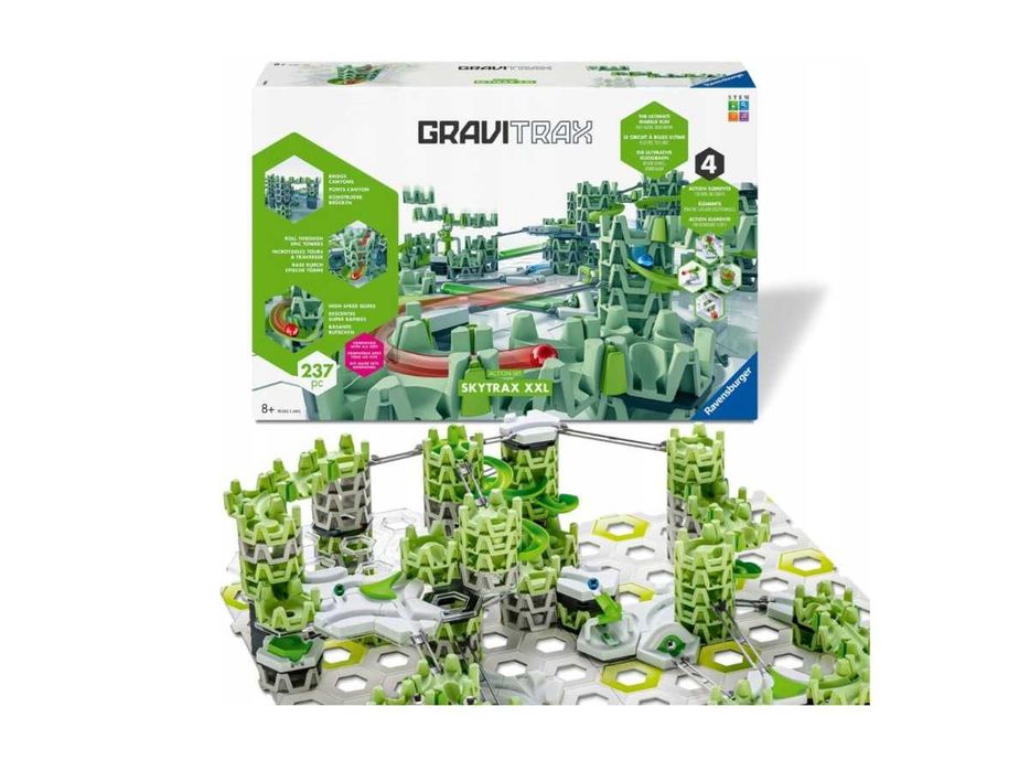 NOWY Zestaw Startowy GraviTrax SKYTRAX XXL tor kulkowy Ravensburger