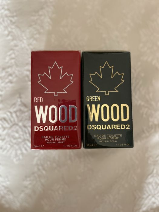 Dsquared2 Wood Red & Green 50ml – Duo Perfumes Homem e Mulher