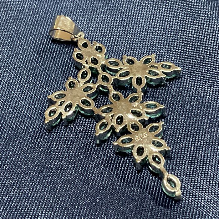 Pendente prata 825 medidas de 5 cm