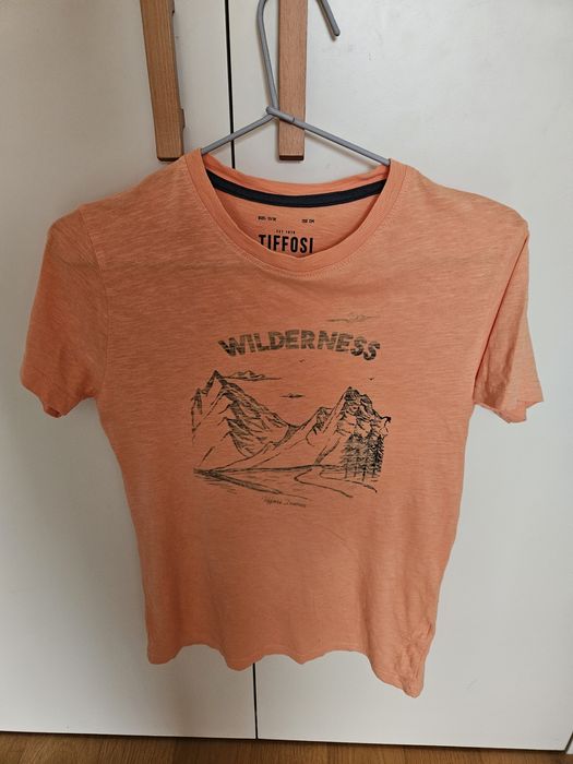 As t-shirts estão em bom estado.