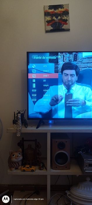 Vendo smart TV 50p com pequeno defeito na imagen más vesse bem
